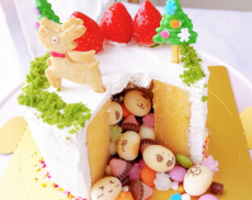 カルチャー教室：クリスマスかくれんぼケーキデコレーション体験
